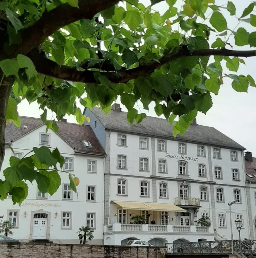 Historisches Hotel Zum Schwan Bad Karlshafen Ngoại thất bức ảnh